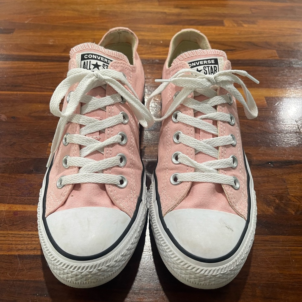 Women’s Converse All Star Pink Canvas Sneakers Size 8.5